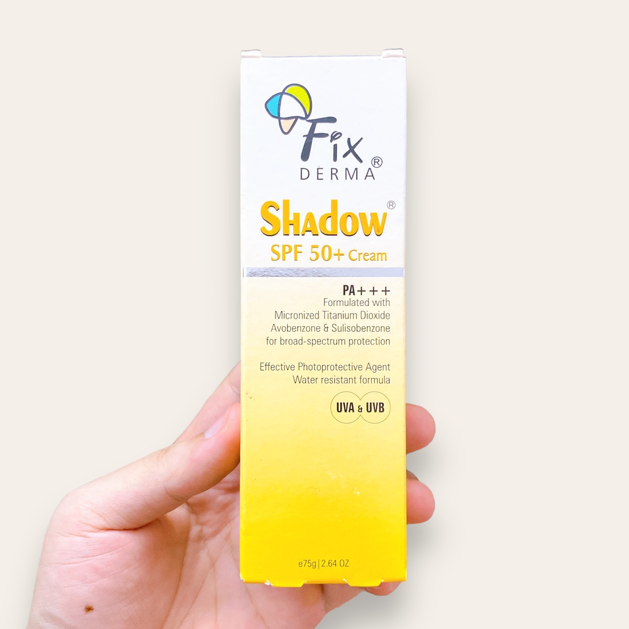 Kem chống nắng FixDerma Shadow Cream - 75gam