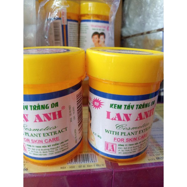Kem Lan Anh Tẩy Trắng Da 80g