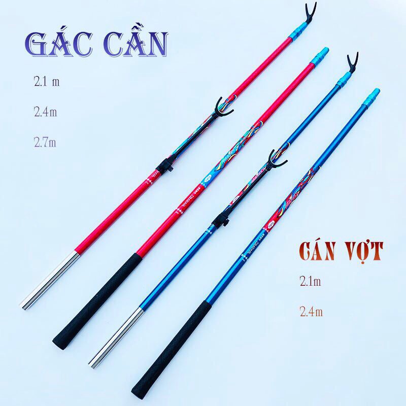 Cán vợt gác vợt carbon câu đài siêu ưu đãi