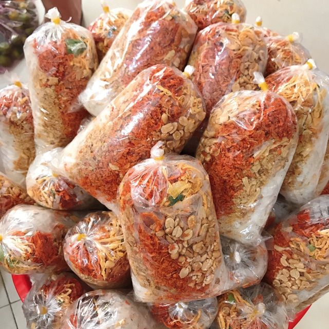 1 Túi bánh tráng trộn