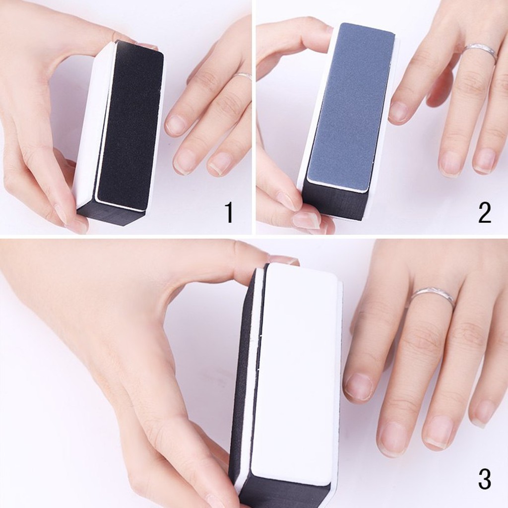 DŨA ĐÁNH BÓNG MÓNG TAY - CHÂN 4 MẶT OPI (MẶT NHÁM + MẶT BÓNG)