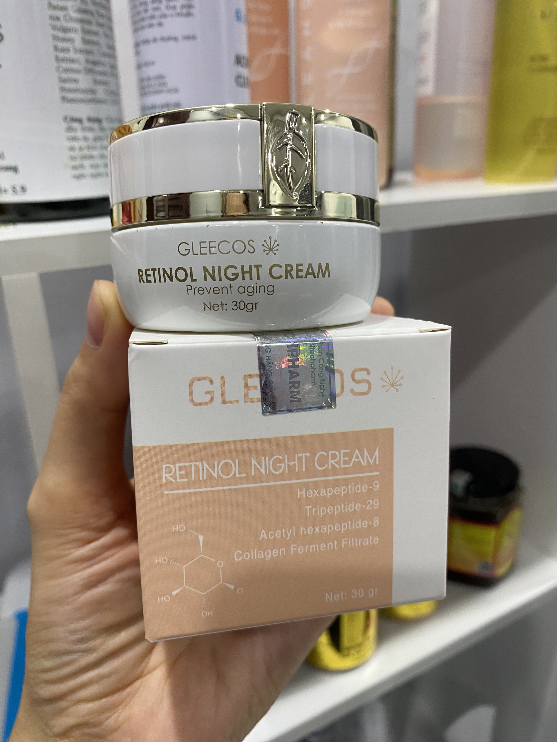 Kem Nám Đêm Retinol Night Cream 30gr