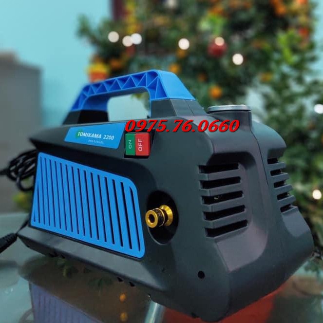 [HCM]Máy rửa xe Tomikama 1800 - Máy rửa xe 1800W