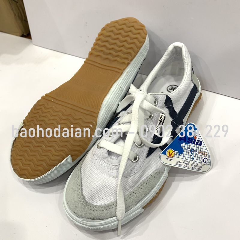 Giày bata thể thao vải Asia loại cột dây