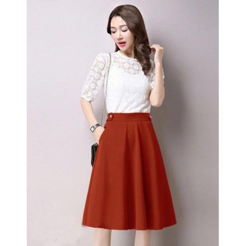 CHÂN VÁY XÒE NANA CÁCH ĐIỆU TẶNG KÈM KHẨU TRANG VẢI