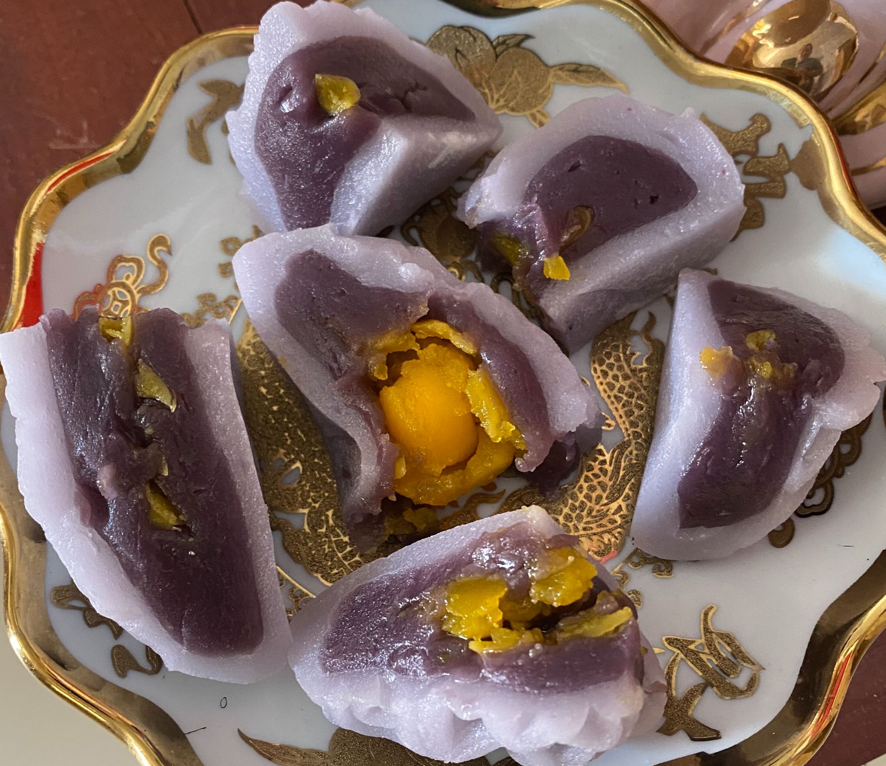 [HCM] Bánh trung thu DẺO MÔN (200gram 1 TRỨNG) Tân Dân Lợi