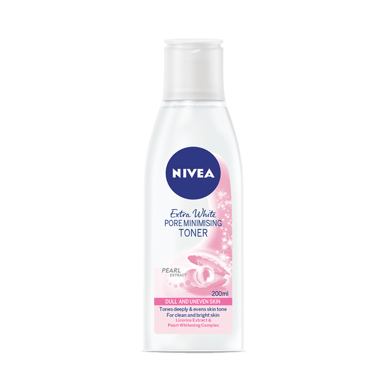 Nivea extra white / bright pore minimiser toner