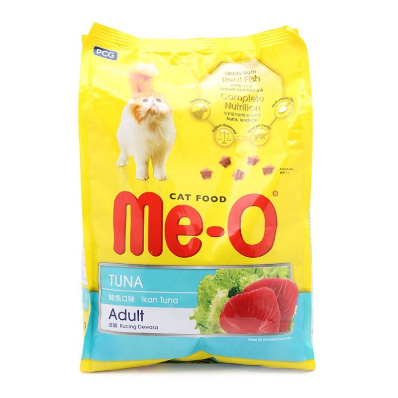 Thức ăn hạt khô Me-O cho mèo gói 350g