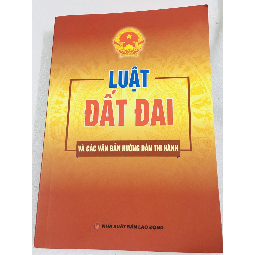 Sách - Luật Đất Đai  Và Văn Bản Hướng Dẫn Thi Hành