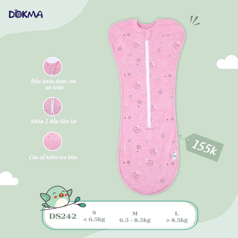 Nhộng chũn sơ sinh Dokma DS242