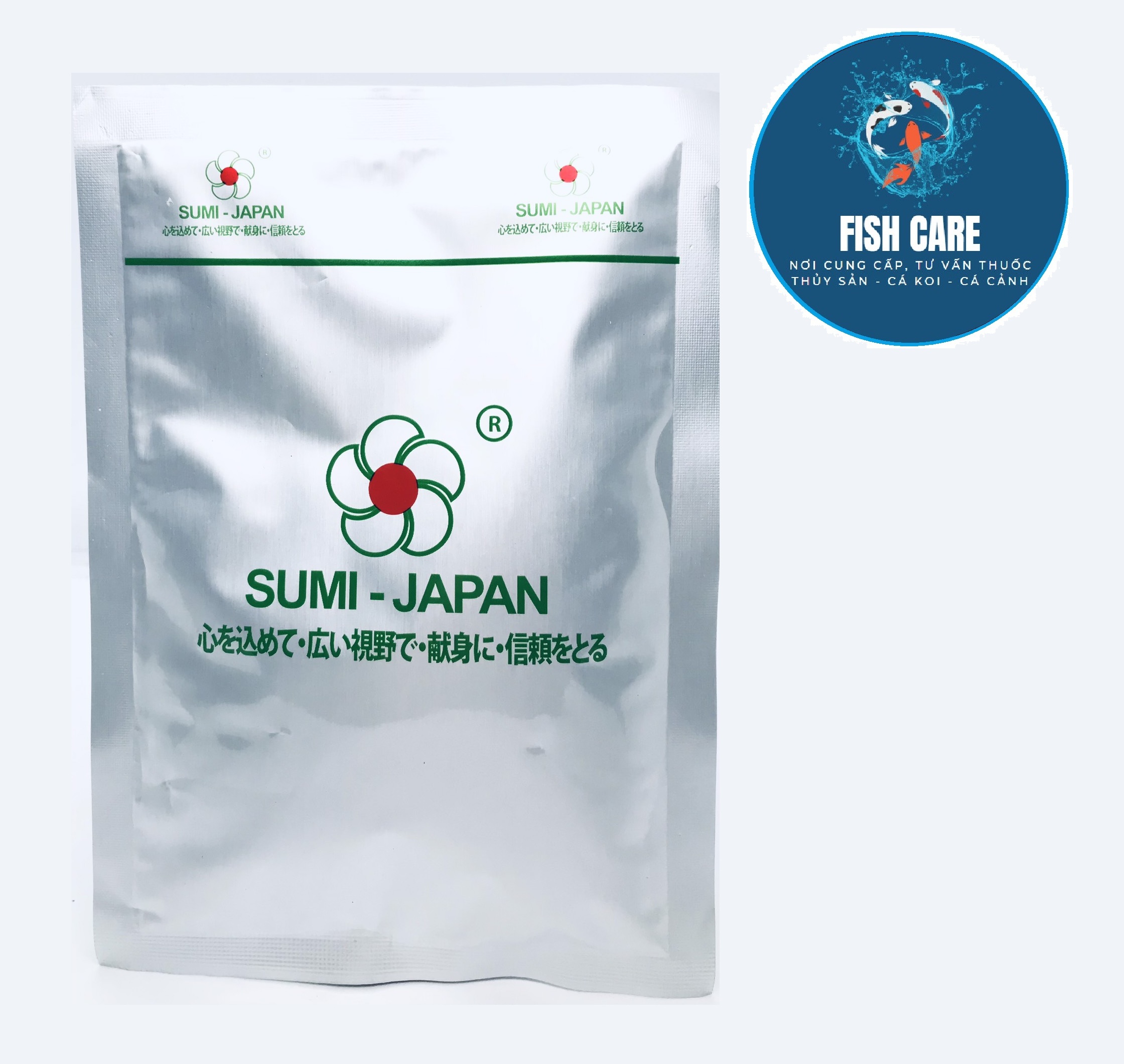 Men sống + cao tỏi cho cá 100g
