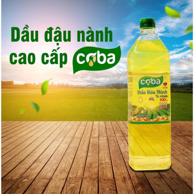Dầu đậu nành dầu ăn coba 2L