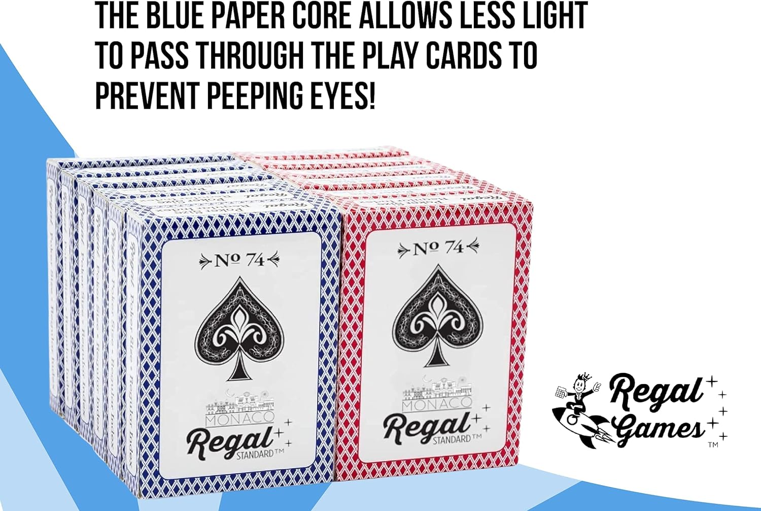 Bộ bài tây hàng Mỹ Regal Games Poker Size