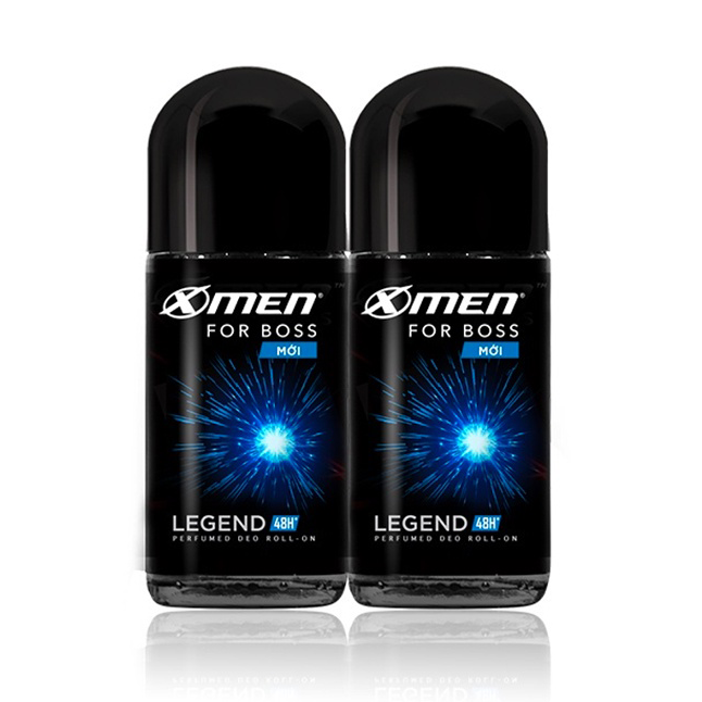 Combo 2 Lăn khử mùi X-men For Boss 50ml - Legend
