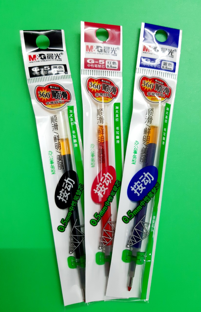 Ruột bút gel MG G5 dùng cho bút K35, R1, R3