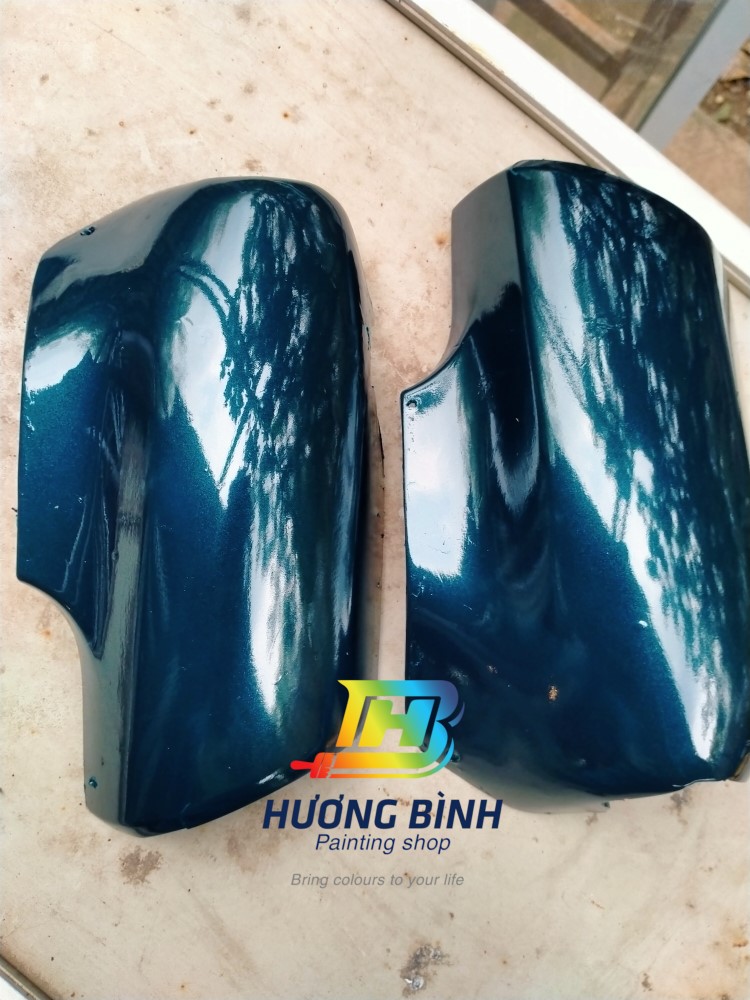 Sơn xịt Samurai màu Xanh Nhớt ( Xanh Wave) - H612 (400ml) (có khả năng kháng xăng A92, A95)