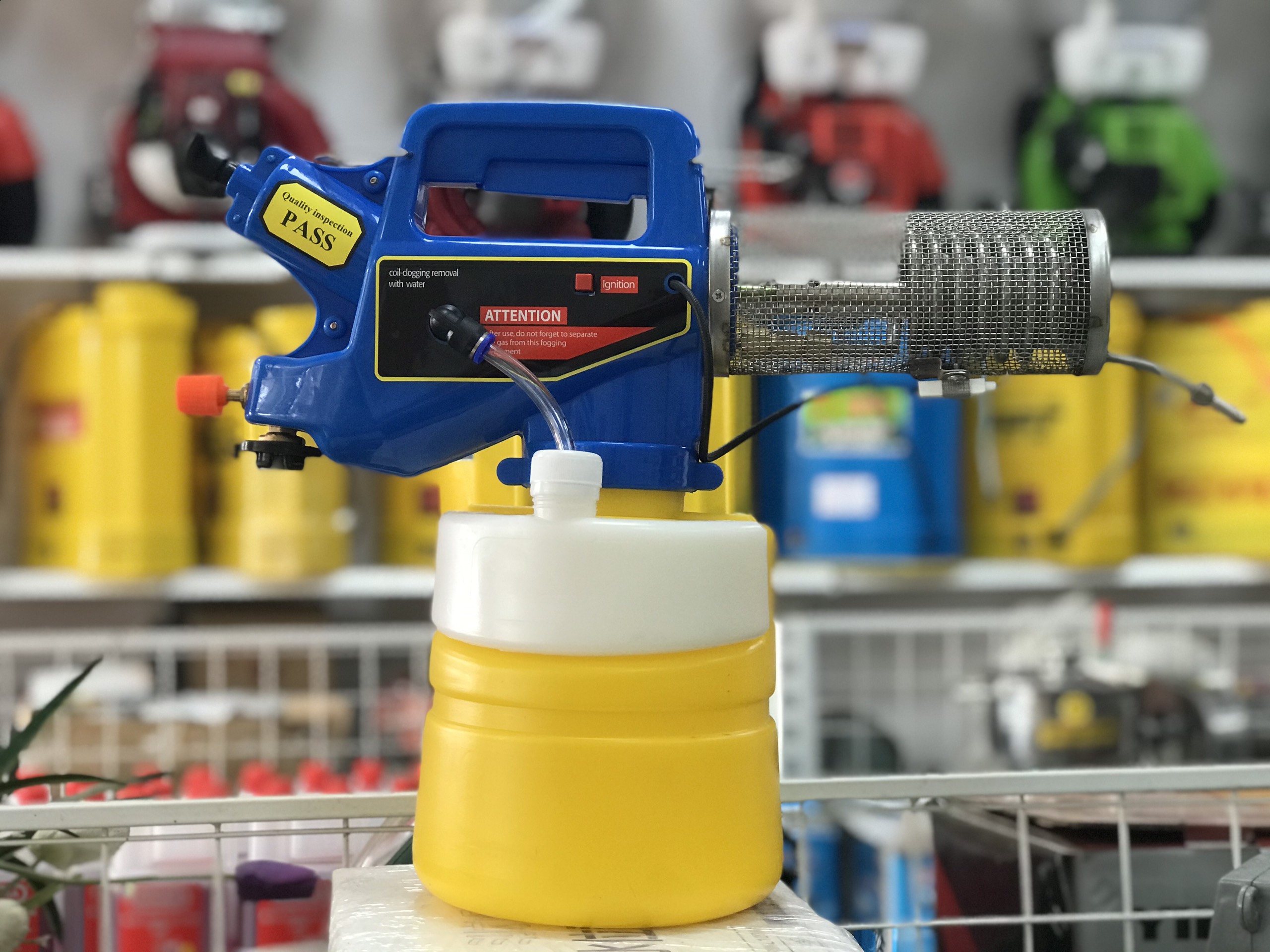 Máy phun khói trừ côn trùng mini chạy ga Super – 3000 Gold loại cải tiến