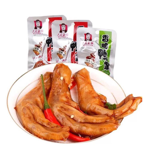 CHÂN VỊT CAY SIÊU HOT - ĂN VẶT