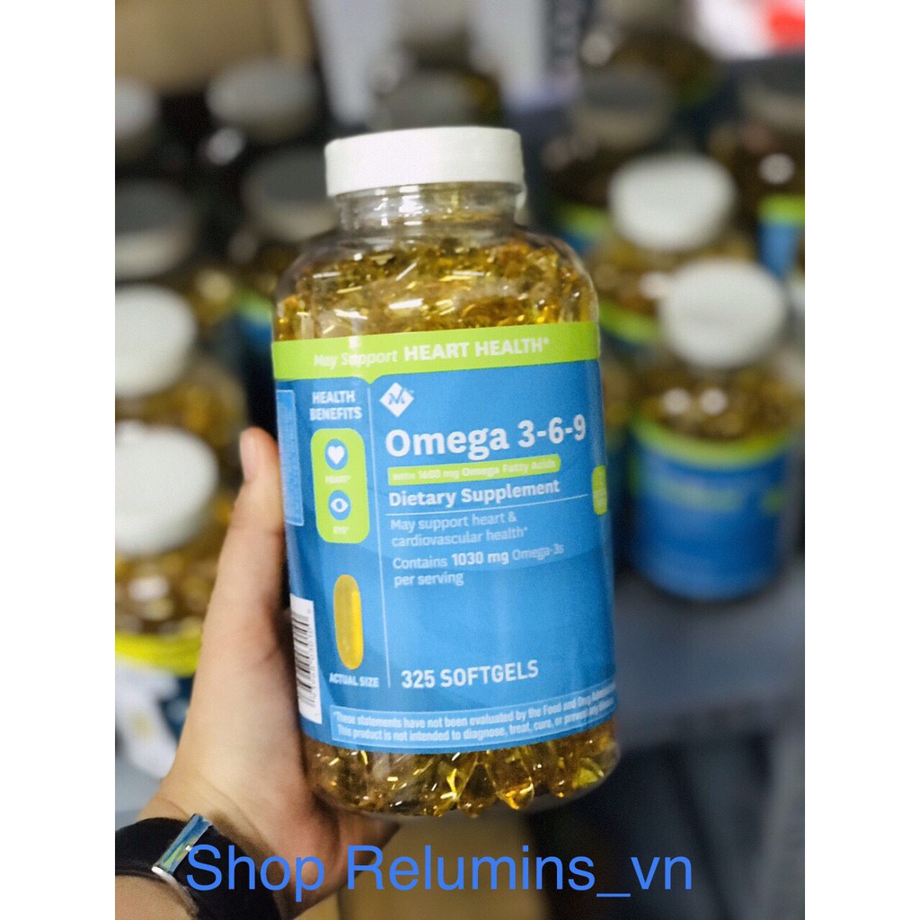 Omega 3-6-9 support heart health 325
