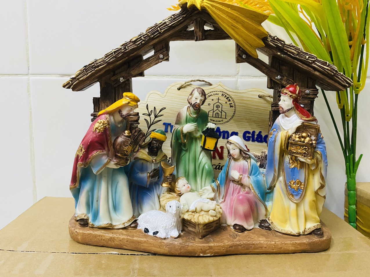 Ngôi nhà Noel - Ngôi nhà Giáng sinh - Mô hình Noel