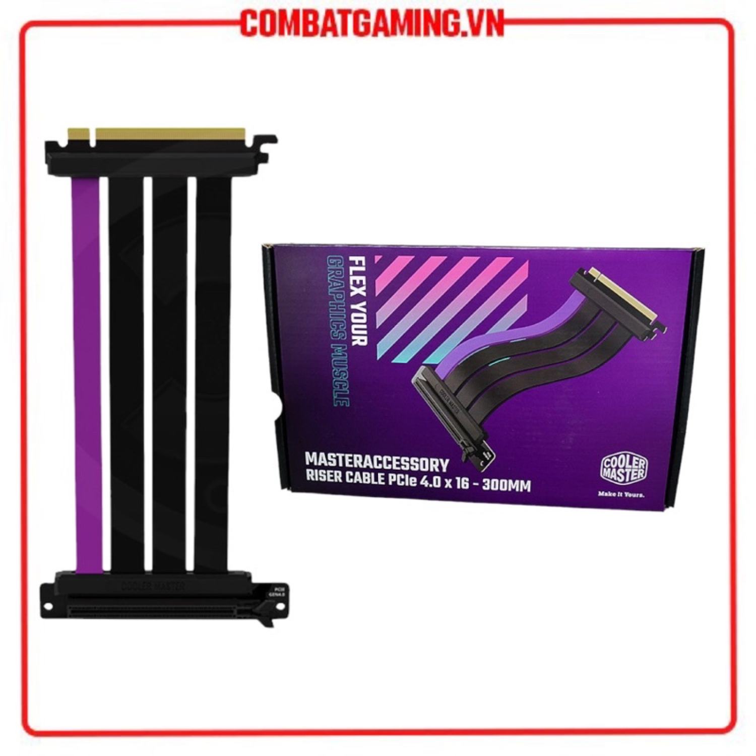 Bộ Dựng VGA Cooler Master Vertical Graphics Card Holder Kit V3 PCIe 4.0