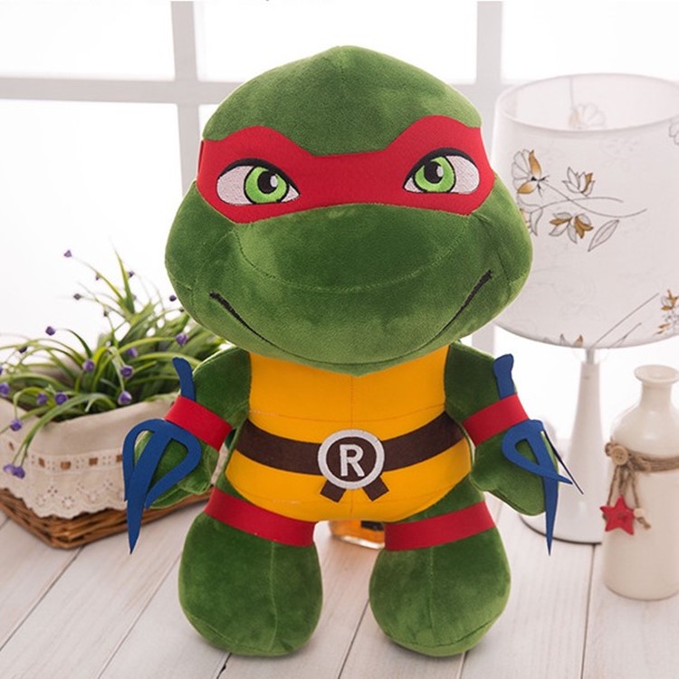 Thú nhồi bông ninja rùa mắt to