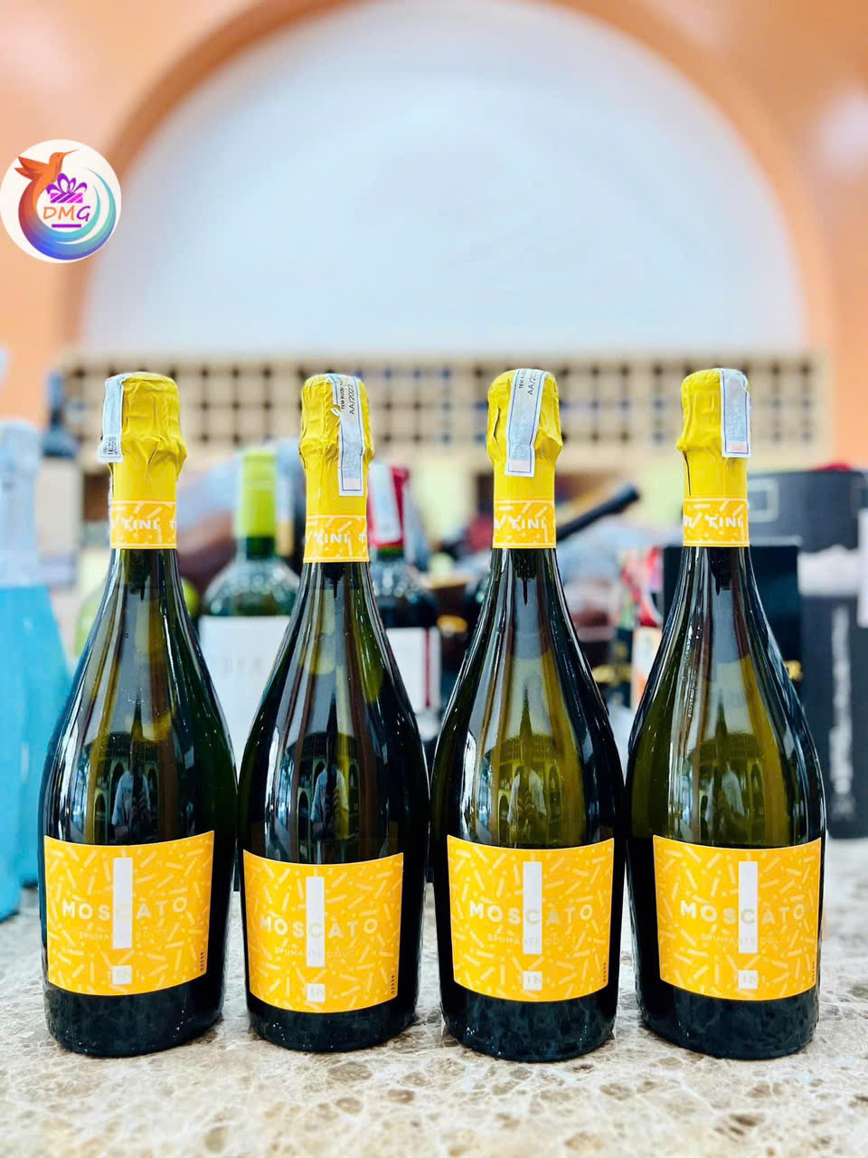 [NHẬP KHẨU] VANG NỔ NGỌT (Ý) TINI MOSCATO – 750ML (7%) – DMG WINE