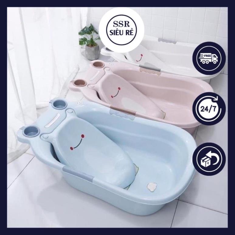 Chậu tắm cho bé hokori hình ếch cao cấp