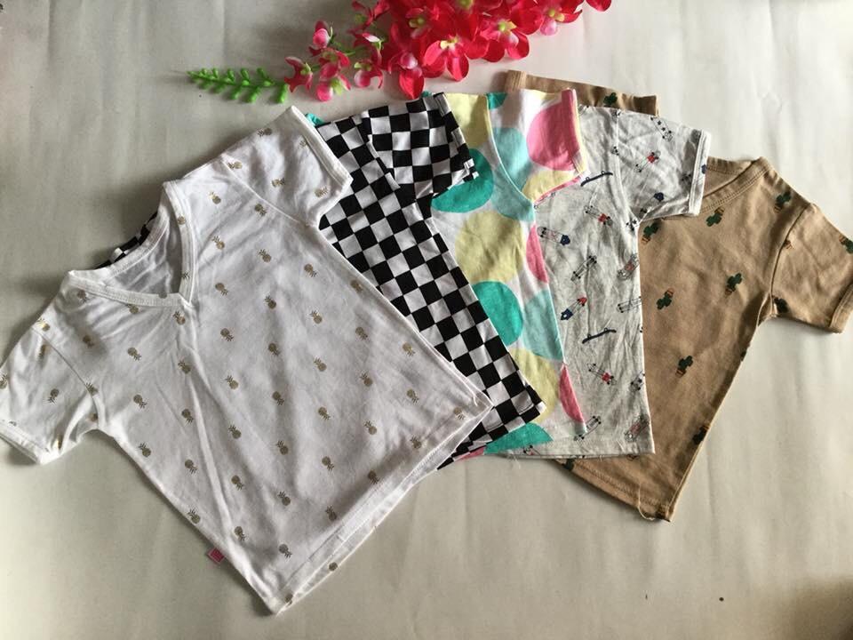 [HCM]Áo thun bé trai size 3 từ 13-15kg(combo 3 cái)