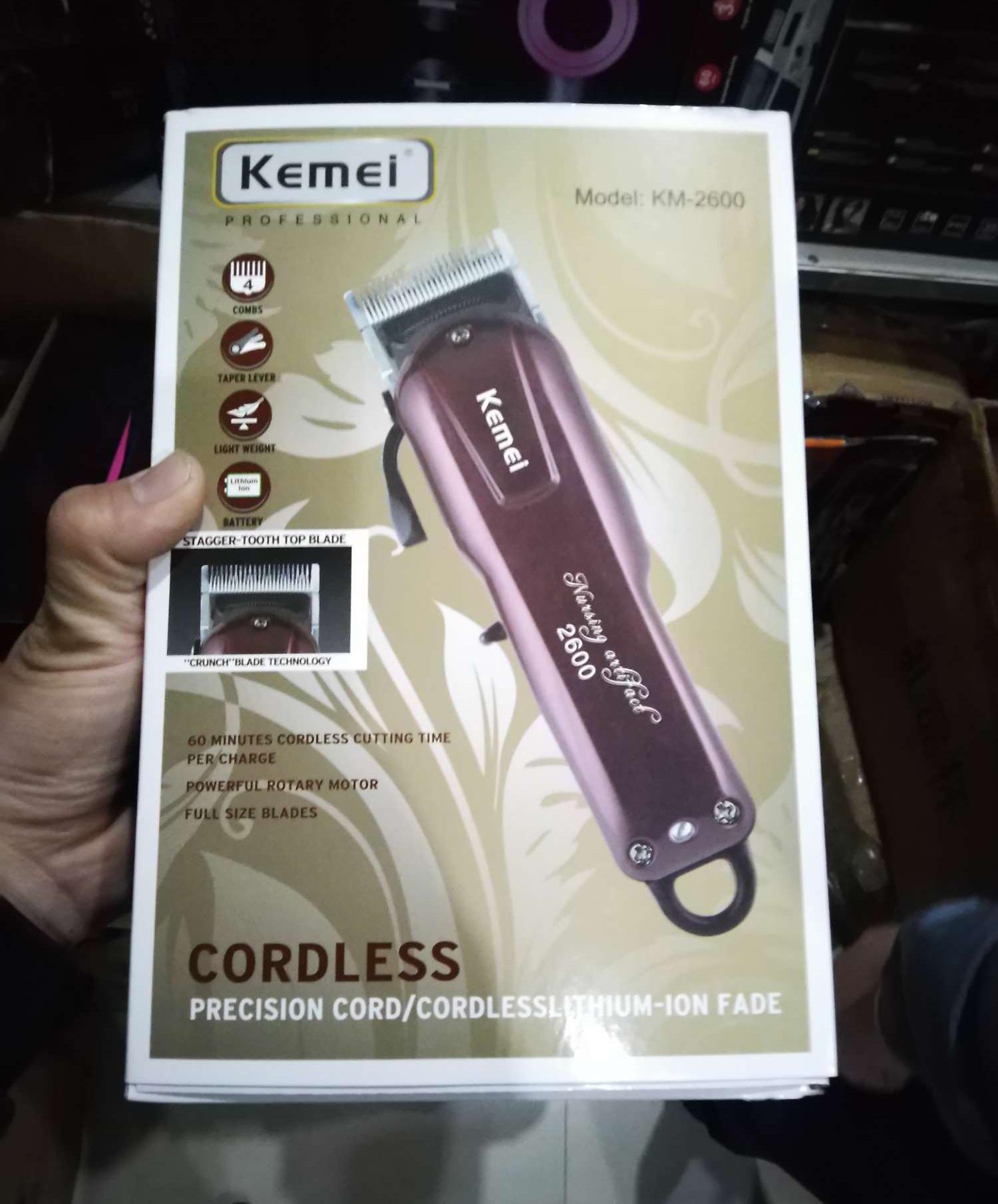 Tông đơ cắt tóc Kemei 2600