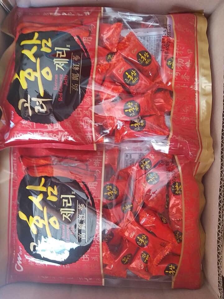 KẸO HỒNG SÂM DẺO HÀN QUỐC 400g