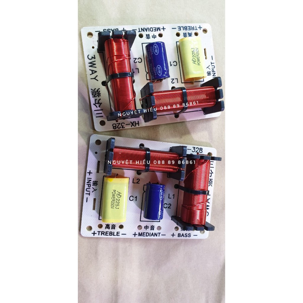Cặp mạch phân tần 3 đường tiếng HX-328