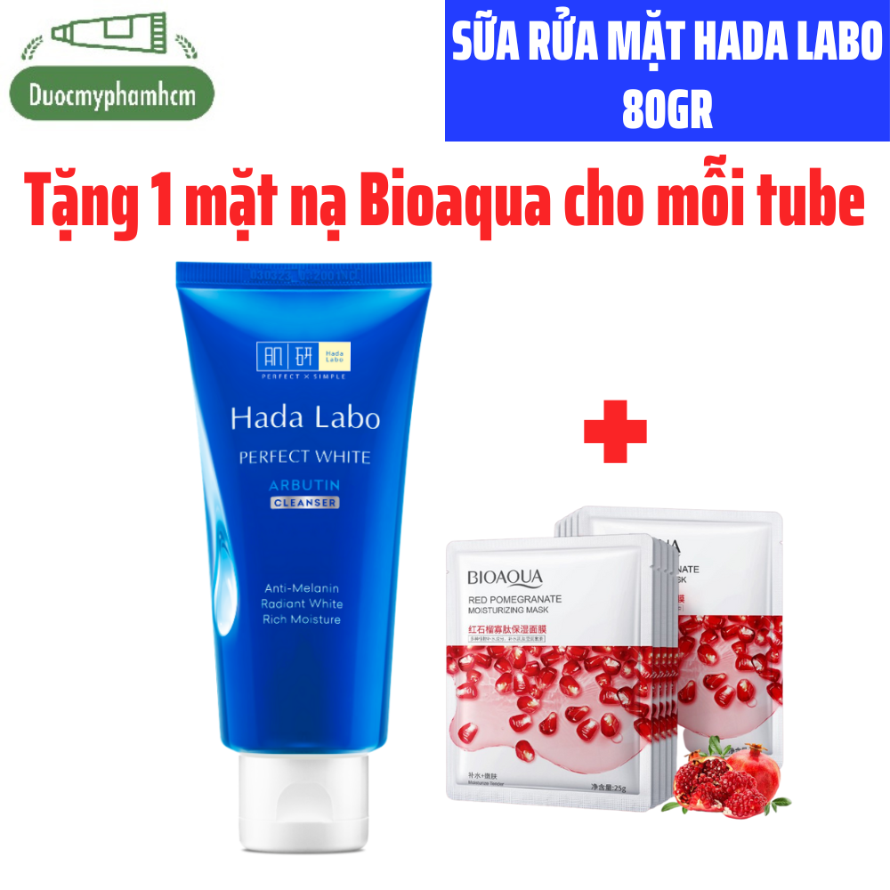 Hada labo advanced nourish hyaluron - kem rửa mặt dưỡng ẩm tối ưu- 80gr