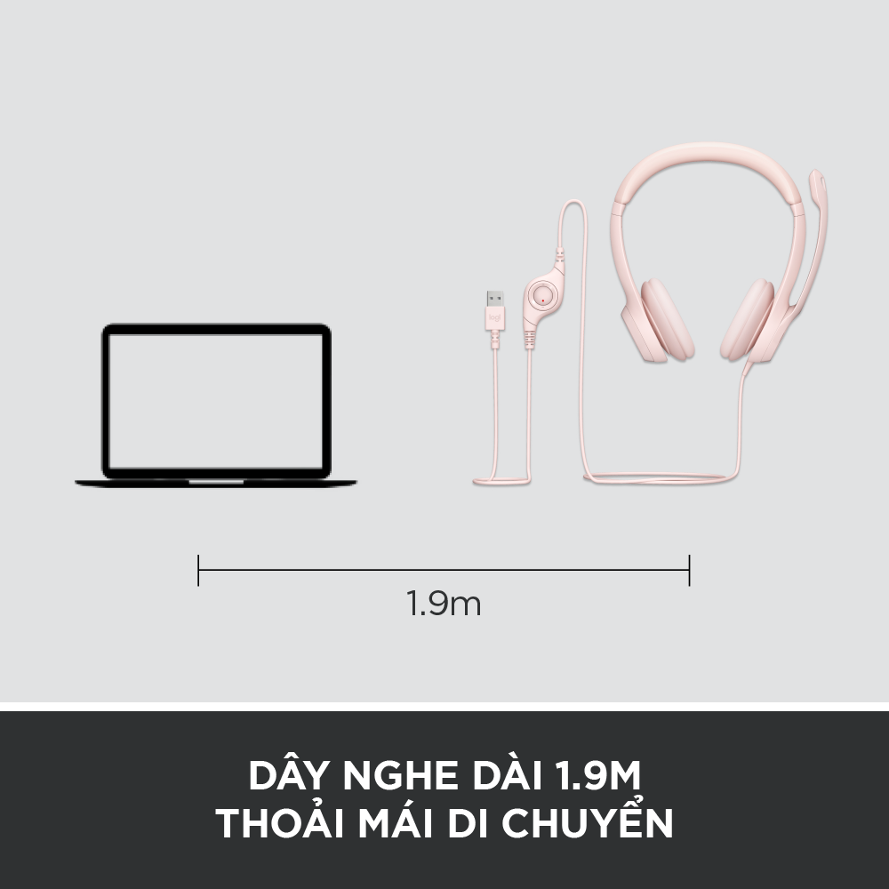 Combo Webcam Logitech C270 & Tai nghe Logitech H390