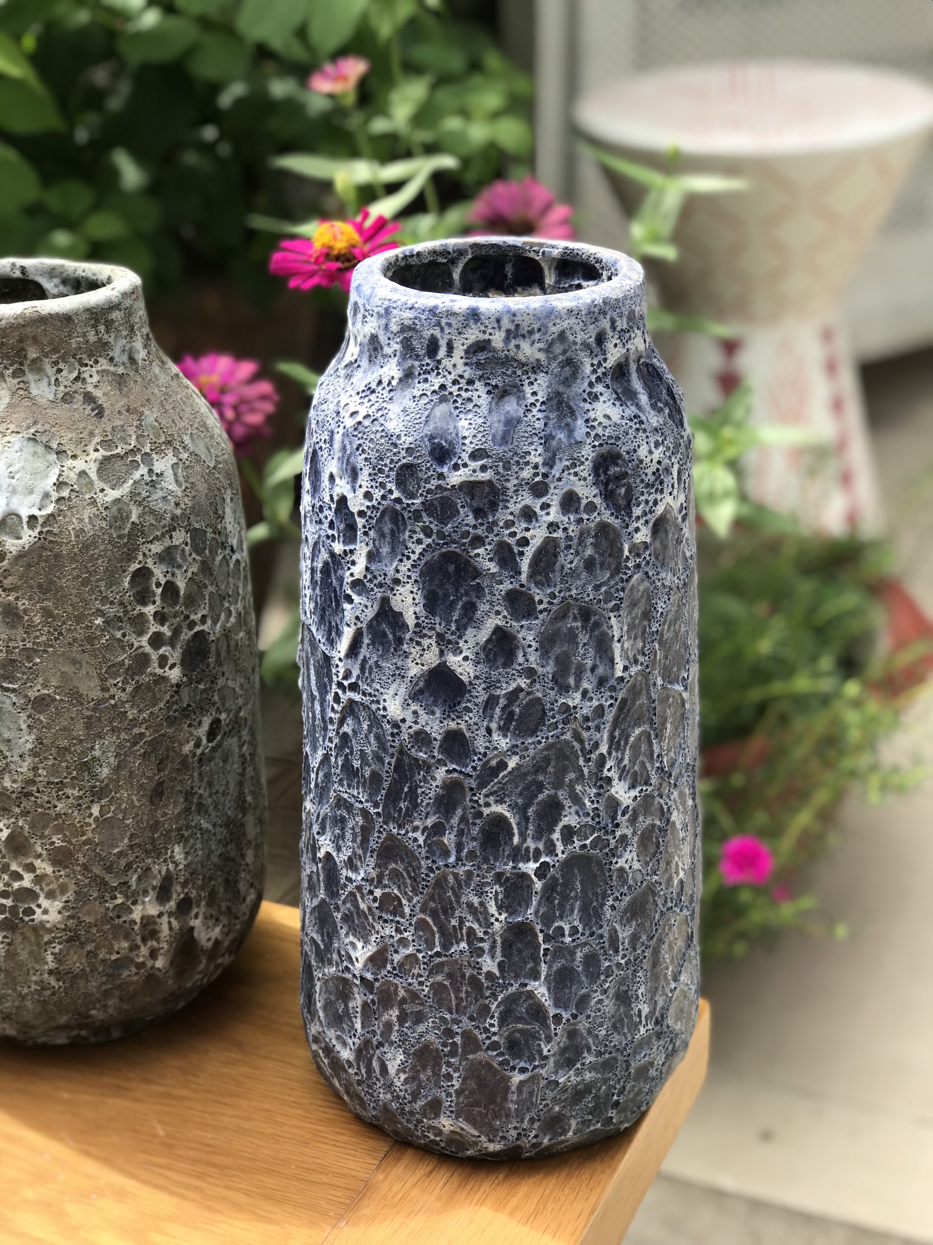 Bình hoa atlantic gốm sứ men sôi cắm hoa trang trí decor