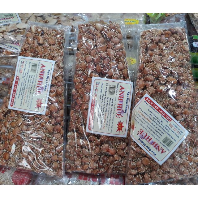3 miếng kẹo(LOẠI LỚN) Đậu Phụng Huế siêu ngon.