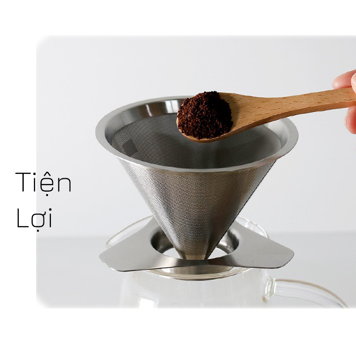 Phễu lọc cafe inox Samadoyo F119 ( cho bình 600ml)