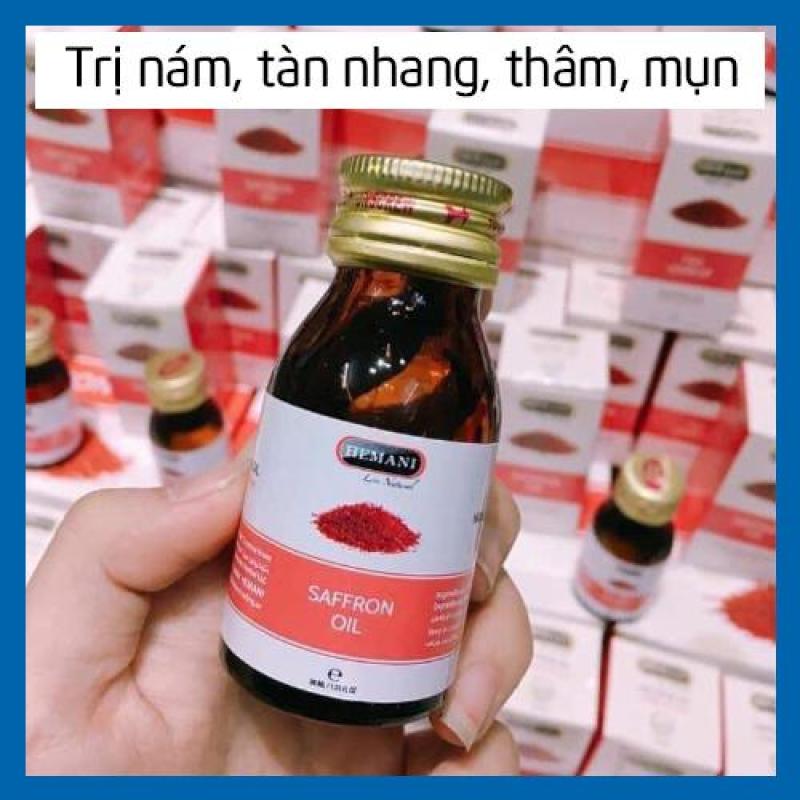 Lọ 30ml tinh dầu nhụy hoa nghệ tây Trị nám, Trị tàn nhanh, Trị mụn, Trị quầng thâm - Saffron Oil