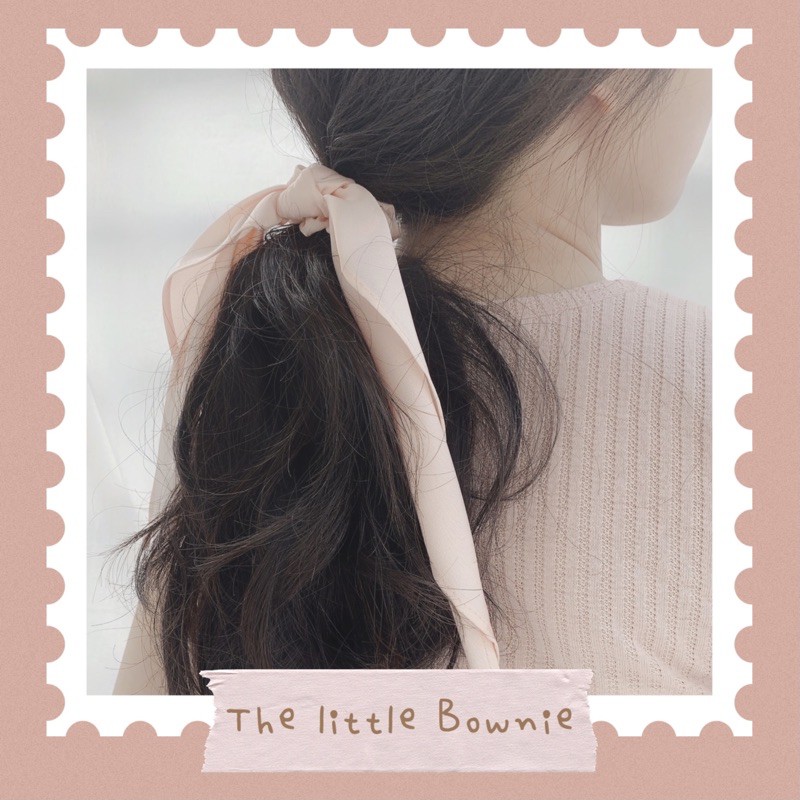 Cột tóc vải tiểu thư Janet Scrunchie The little Bownie