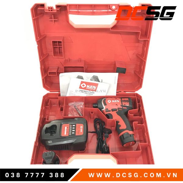 Máy vặn vít dùng pin 12V KEN BL6412D