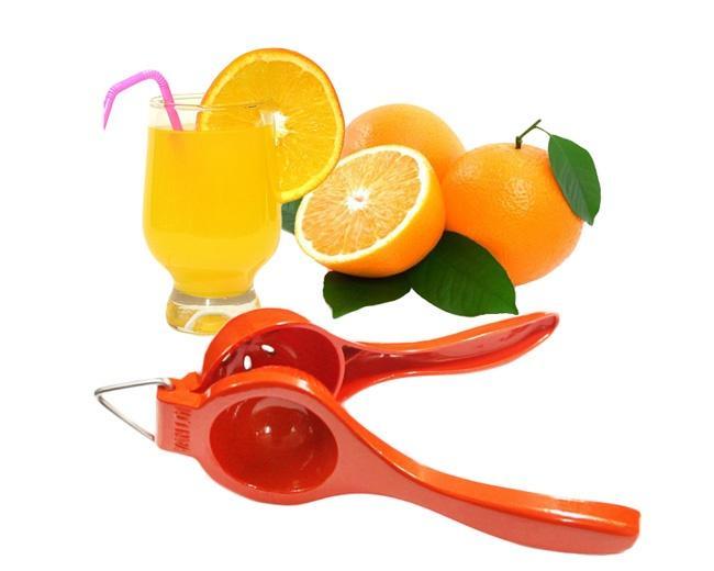 Dụng Cụ Ép Cam, Vắt Chanh, Trái Cây cầm tay Nhỏ Gọn Và Tiện Lợi ( màu đỏ )