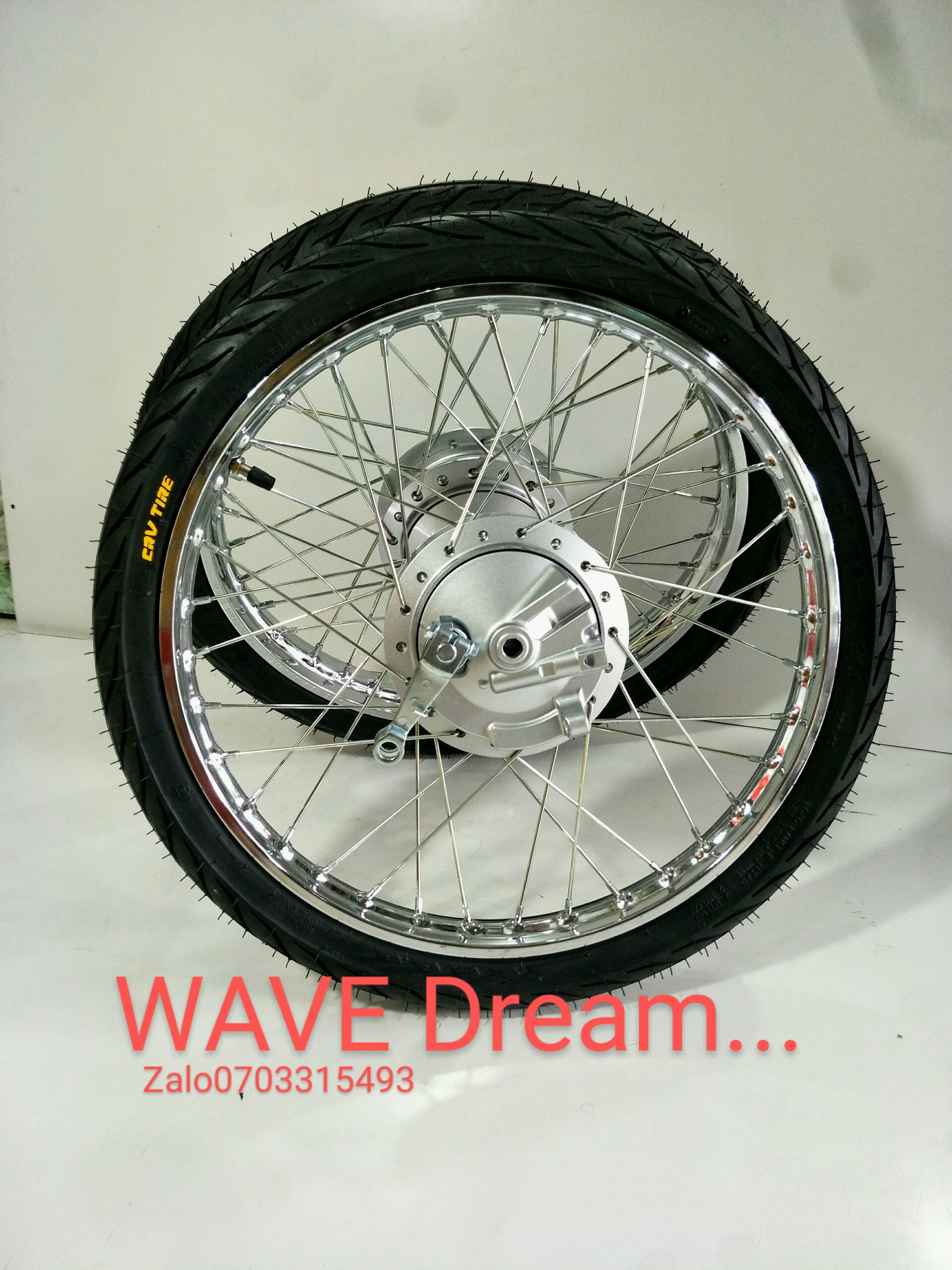 Combo bánh căm WAVE Dream về xỏ cốt là chạy