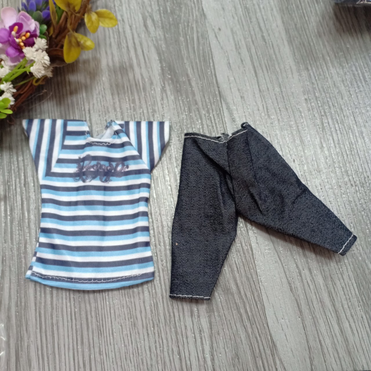 Quần áo dành cho búp bê nam ken 30cm