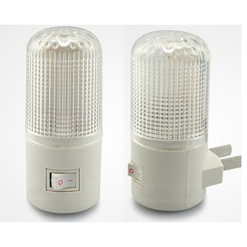 Đèn ngủ phòng ngủ gắn tường 4 LED bóng đèn chiếu sáng phích cắm AC 3W