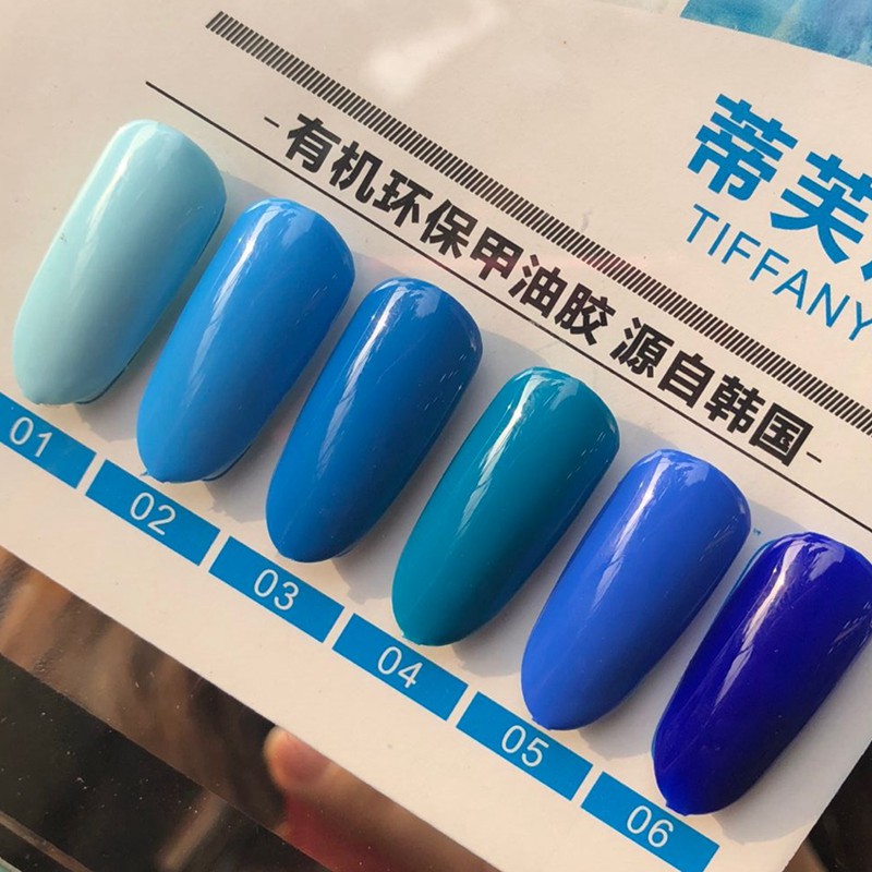 [HCM]Sơn gel AS - màu xanh biển mã TB