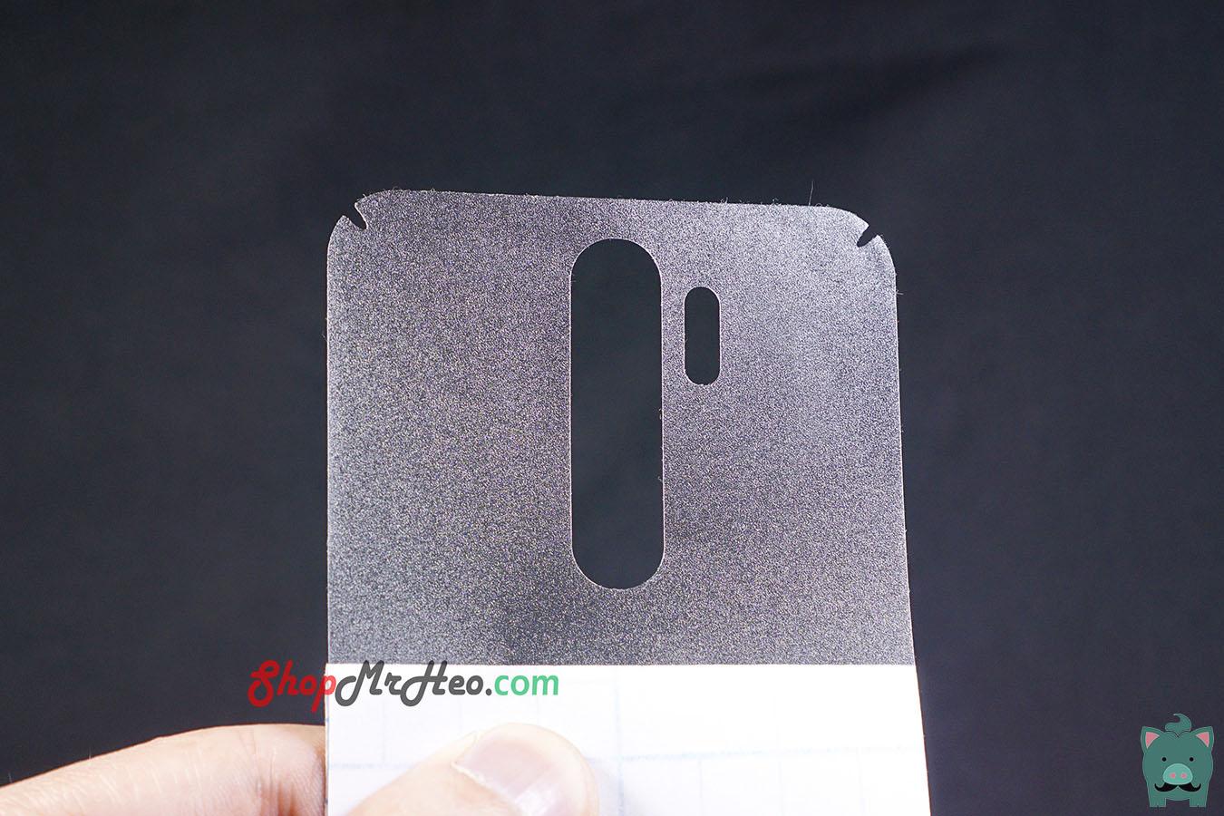 Bộ 3 Skin Dán Mặt Sau Lưng Vân 3D Carbon Xiaomi Redmi Note 8 Pro