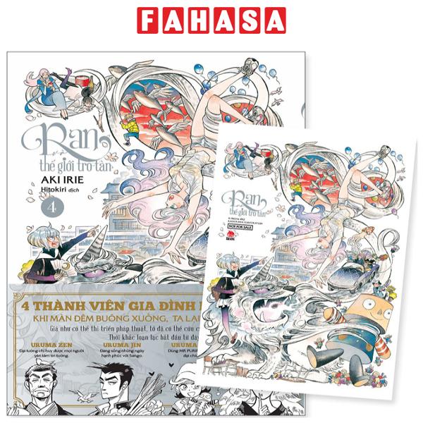Fahasa - ran và thế giới tro tàn - tập 4 - tặng kèm obi + postcard