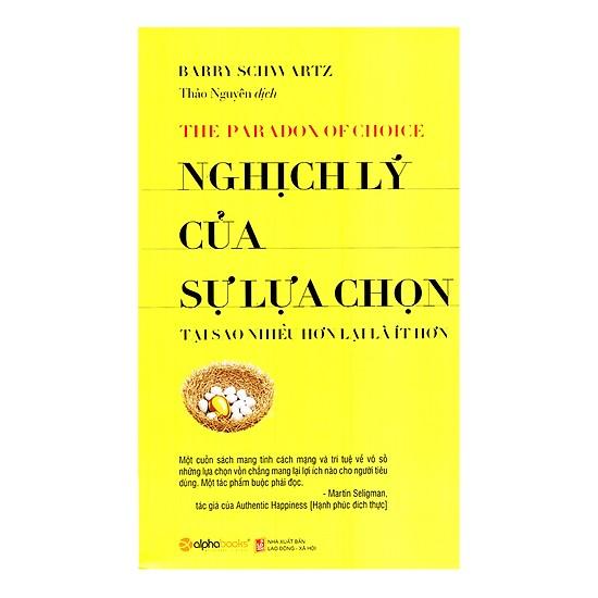 Sách - Nghịch lý của sự lựa chọn