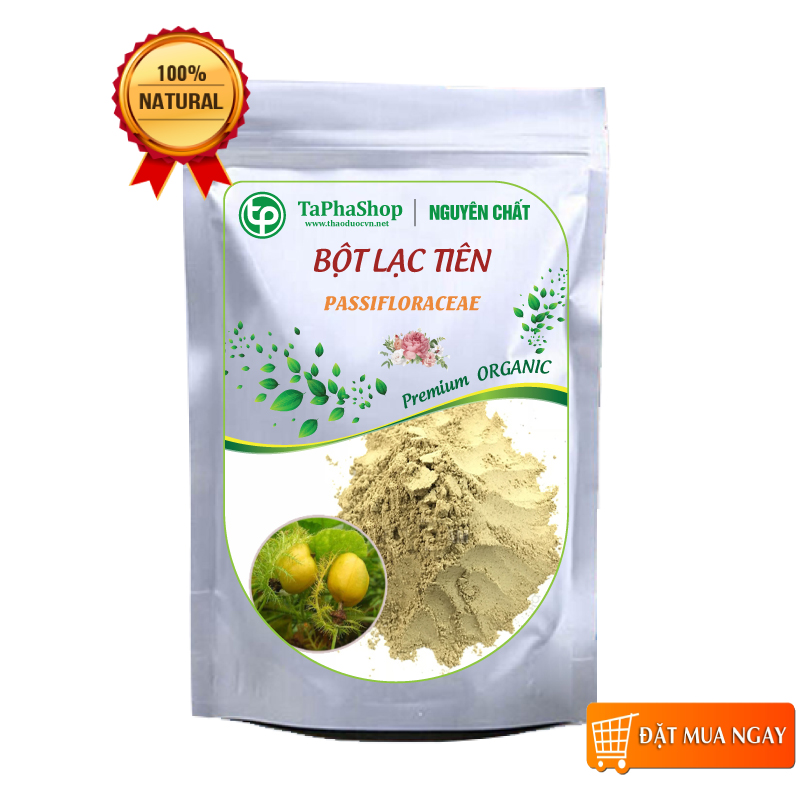 Bột lạc tiên nguyên chất 200g - Thảo Dược Tấn Phát