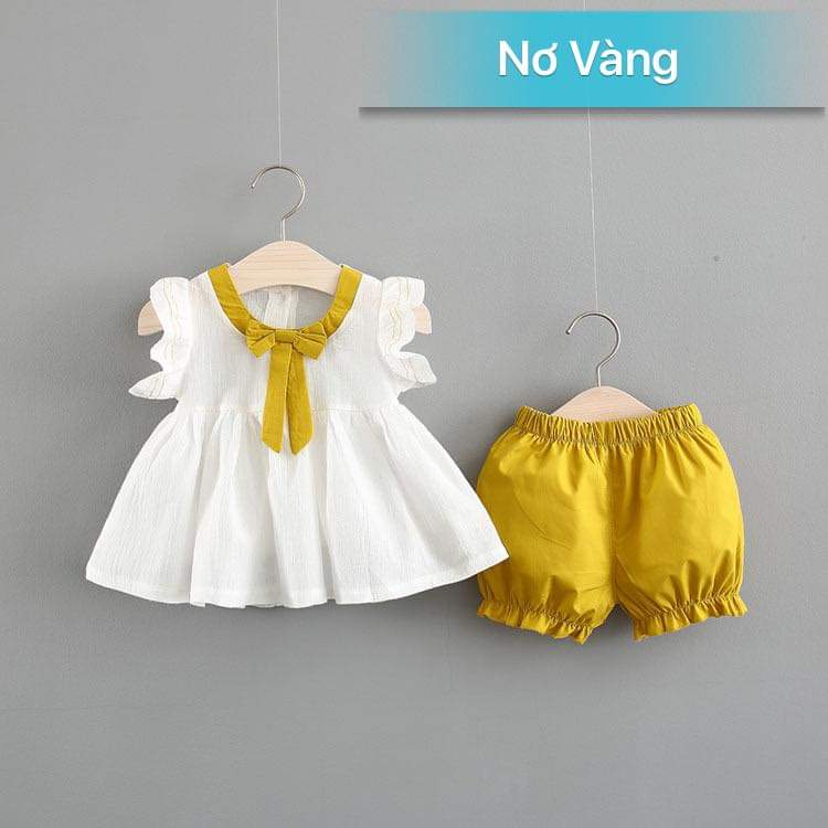 [ MẨU MỚI ] Bộ đồ dành cho bé gái chất COTTON 100% siêu xinh ( 7 -21kg )